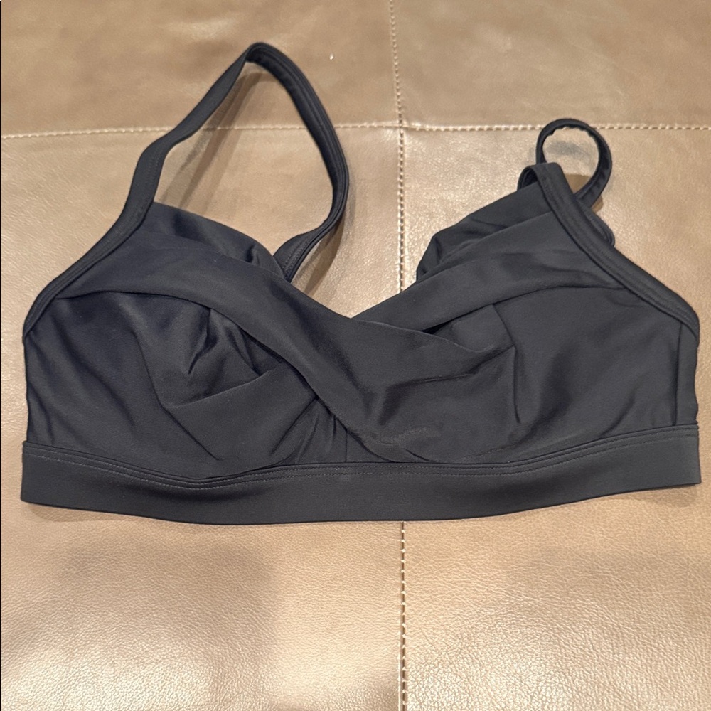 Athleta Black Bikini Top